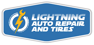 Lightning Auto Repair and Tires Logo